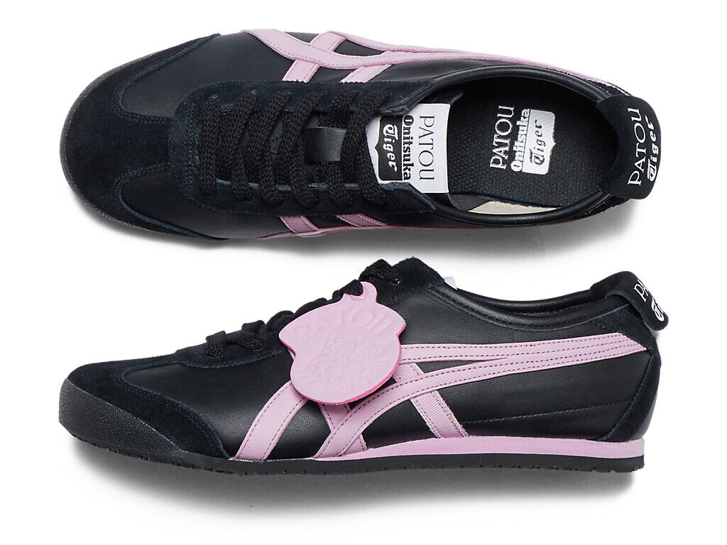 1183C380-001 PATOU Onitsuka Tiger Mexico 66 Black White 1183C380-001 PATOU Onitsuka Tiger Mexico 66 Black White