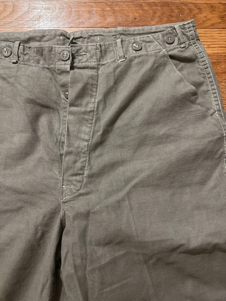 Fatigas del ejército sueco vintage Foto 2 de 4