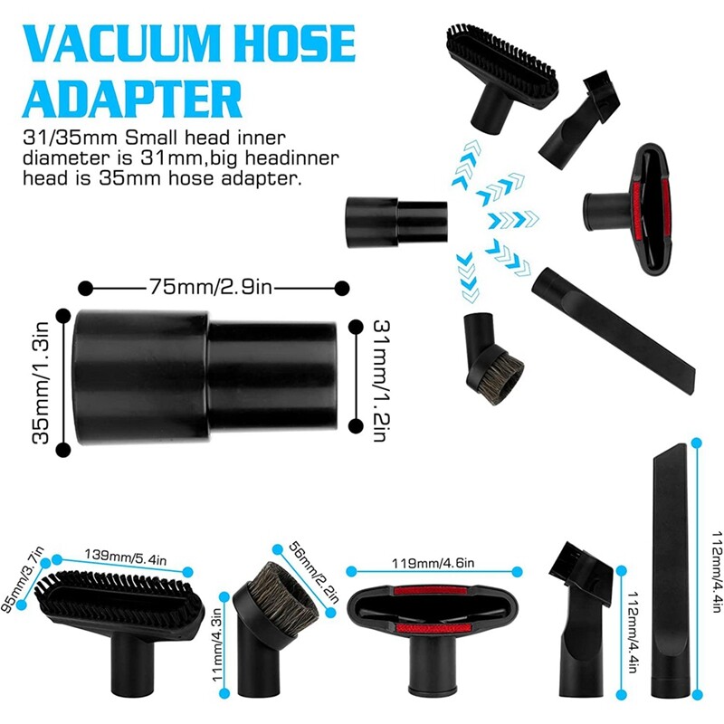Vacuum Cleaner Attachments 32mm Vacuum Cleaner Attachment Kit Extra