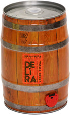 Birra Artigianale Cruda Italiana Delìra Rossa - Fusto 5 Litri - Prodotta Da I.C.