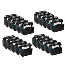 20pk M-K231 231 For Brother P-Touch 12mm Label Tape White 1/2" PT-55 PT-85 PT-70