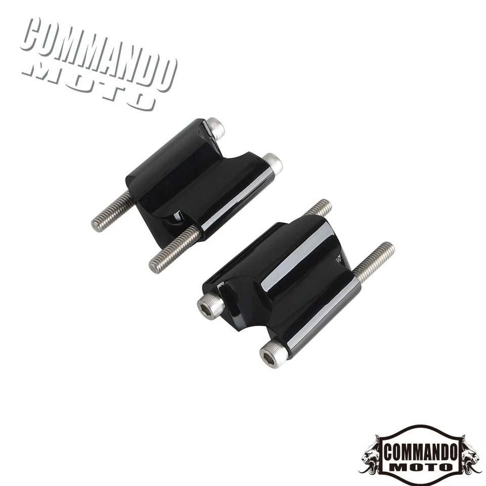 Kit de extensión elevador de manillar de 1"" pulgadas para Harley XL1200X Forty-Eight 2010-2018  Foto 2 de 4