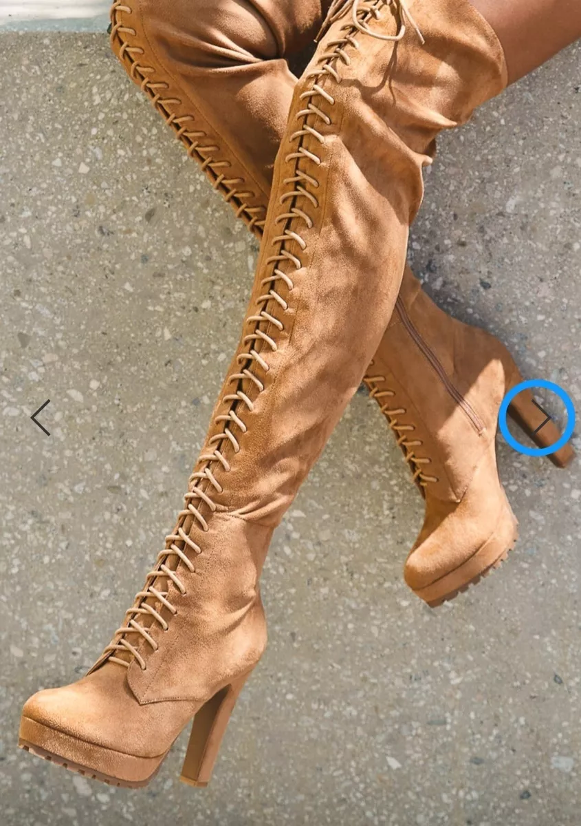 Shoedazzle over top the knee boots