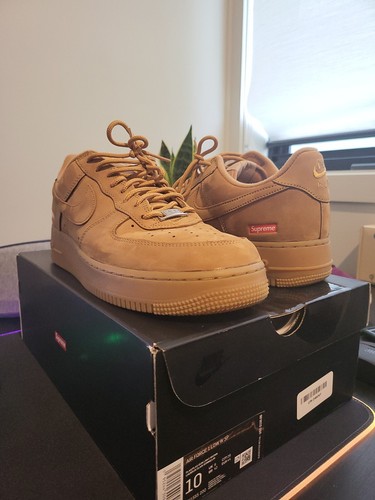 Supreme x Air Force 1 Low Wheat | eBay
