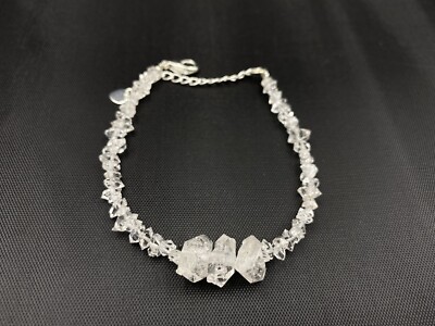 AAA Quality Beautiful  Herkimer Diamond Quartz Bracelet