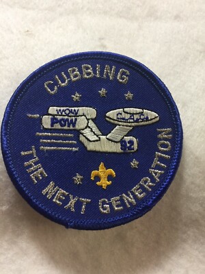 (51)  Boy Scouts-  (1992) CAC ''Cubbing the Next Generation'' Pow-Wow patch