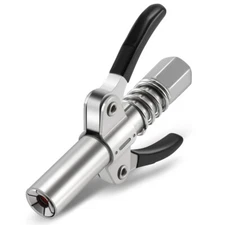 Grease Gun Coupler High Pressure Grease Nozzle Fittings for 1/8" NPT Grease Guns