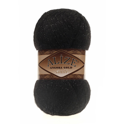 (29,90  /kg) NEU 100g Alize Angora Gold Simli - Tolle Farben mit Glitzer NEU