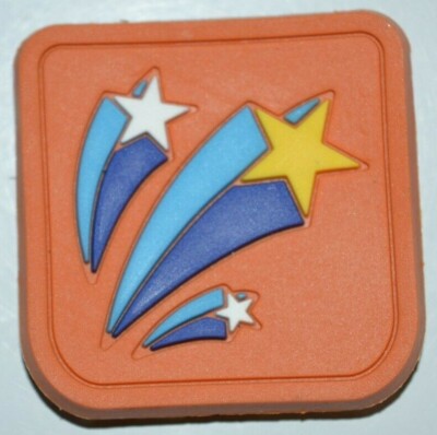 Funky Sternschnuppen Kühlschrank gummiert Magnet Geschenk Kinder Party Gastgeschenk