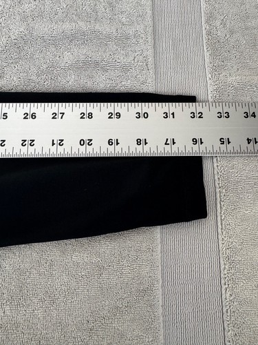 Lululemon Men's Surge Warm Crew Red Stripe Black Gray L/S Size XXL Stretch - Picture 9 of 12