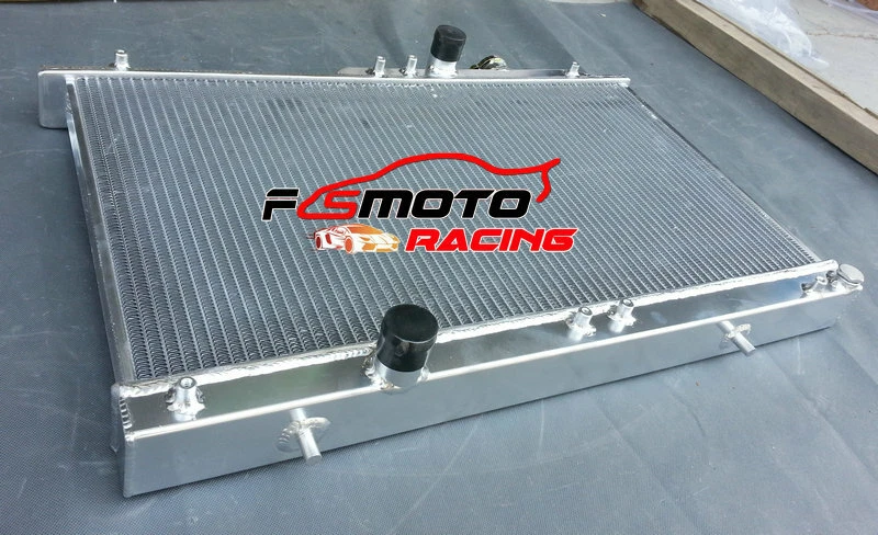 Radiador de aluminio para Mitsubishi Eclipse GT 3,0 L V6 2000-2005 01 02 03 04 MT Foto 3 de 4