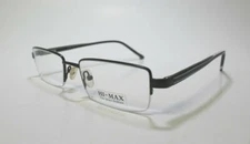 AUTHENTIC HI-MAX G0028 C.4  BLACK  100% AUTHENTIC GLASSES FRAME 52-17-140