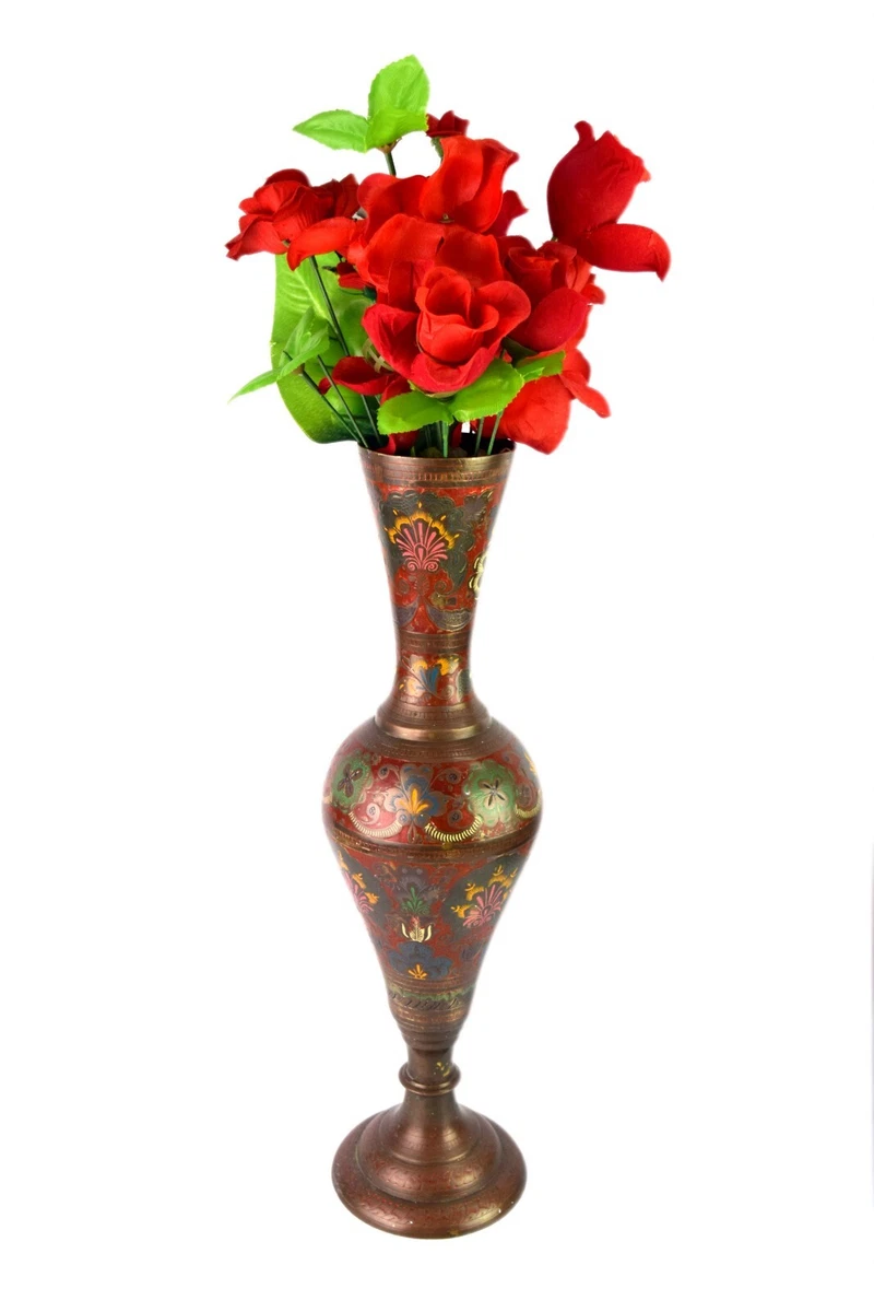 5 Vasi In Metallo Marrone Effetto Terracotta, 15 Cm, Con Sottovasi, Fatti A Mano, Per Piante Grasse E Fiori