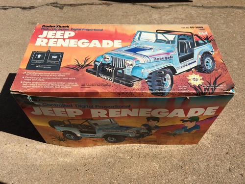 1983 Tandy Radio Shack Jeep Renegade RC 