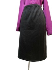 Talbots Skirt Size 18 Knit Skirt Elastic Waistband 32X26 Knee Length Business