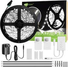 Wireless Motion Activated LED Strip Lights,19.7FT Lights Cool White 