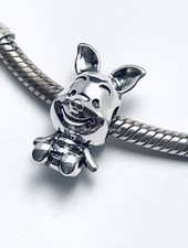 PIGLET Sterling Silver Winnie The Pooh Charm NEW