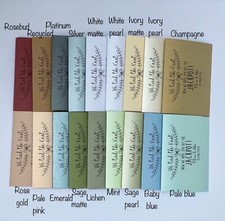 Scratch Card Holder 10 Pack Wedding Favour Idea. Lottery Ticket Wallet Custom