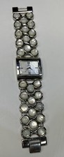 Croton Silver Tone Mother-of-Pearl Ladies Wristwatch