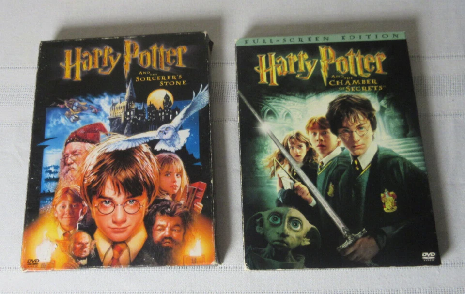 Lot Of Harry Potter DVDs The Sorceror's Stone & Chamber of Secrets - Image 3 of 4