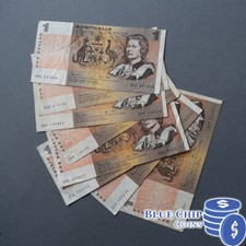 1982 $1 Paper Banknote Johnston Stone Circulated ONE NOTE ONLY