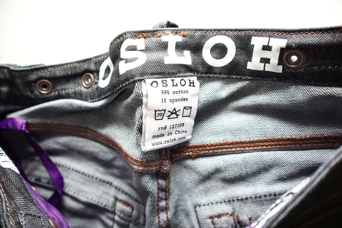 え OSLOH 28 Waist 32 Inseam Indigo Comfortable Fixie Fit Slim Bicycle