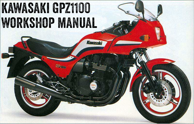 1983-1985 Kawasaki GPZ1100 GPZ 1100 Workshop Repair Service Manual