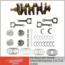 Crankshaft Kit Piston For Buick GM Terrain Chevrolet Equinox 2.2L 2.4L Piston G5