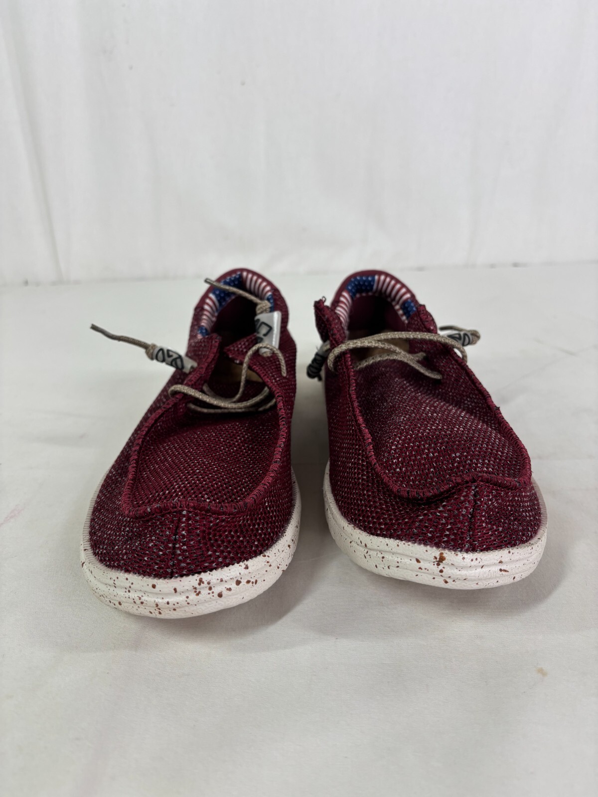 Comfy Non-Slip Men's Loafer Shoes with Decorative Shoelaces - Breathable Sneaker