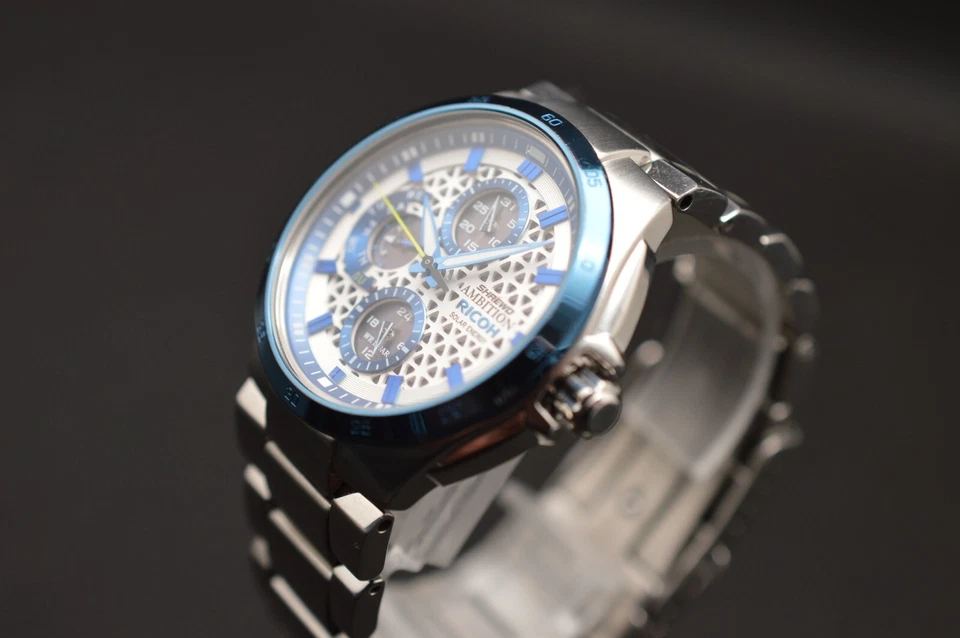 Ricoh Japón Astuto Ambición "Azul Elegante" Edición Limitada. Solar (sin envío a EE. UU.) Foto 2 de 4