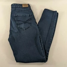 Aeropostale High Waisted Jegging Blue Denim Womens Size 2 Regular