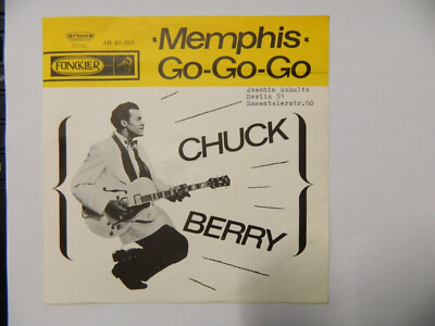 7''   Single Chuck Berry - Memphis / Go-GO- GO  '' Vinyl Near Mint''