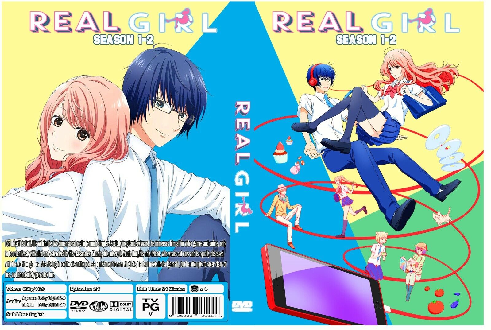 Real Girl Anime Series Season 1-2 Dual Audio English/Japanese