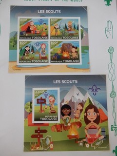 Boy Scout Stamps