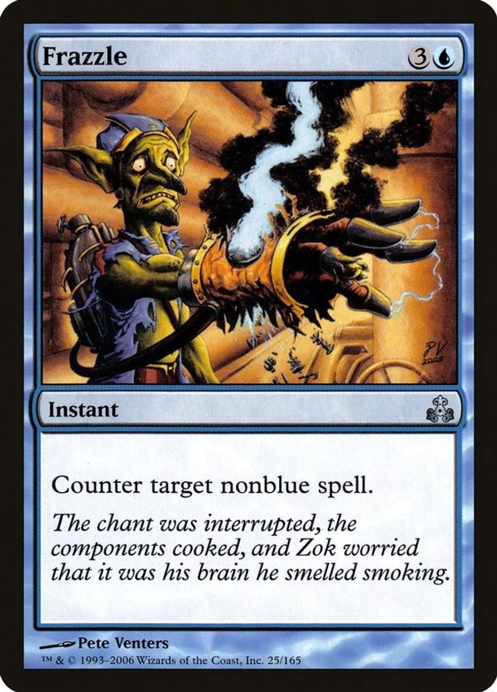 2006 Magic: The Gathering: Guildpact - Frazzle (#25, Uncommon, Near Mint)