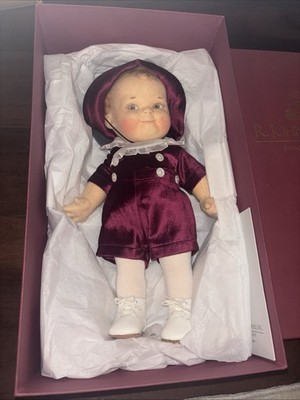 Rare R. John Wright 12” Doll Celebration Scootles Boy Doll With