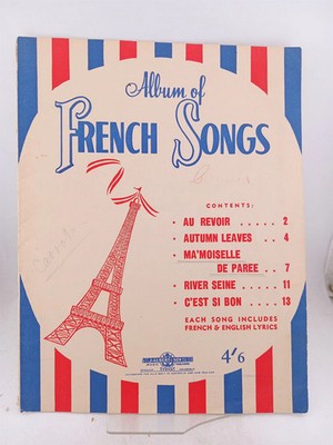 Album of French songs by J Albert & Son