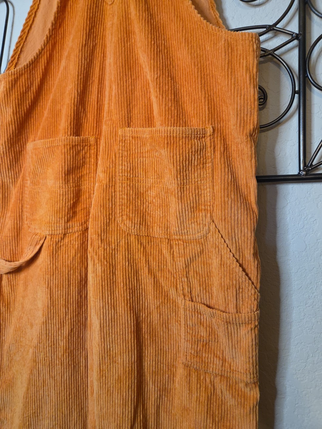 Basic Pleasure Mode Lumberjack Orange Corduroy Ov… - image 6