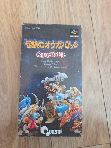Ogre Battle: The march of the Black Queen Super Famicom (SFC) Japan Complete