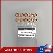 For Nissan Oil Drain Plug Crush Washer 11026-...
