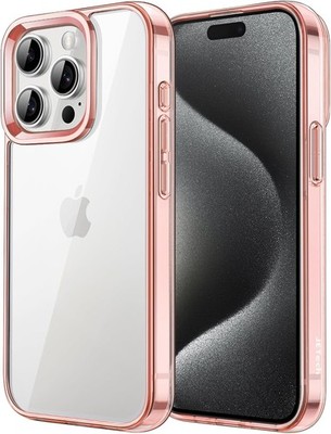 JETech Hülle für iPhone 15 Pro 6,1 Zoll, Nie Vergilbung Handyhülle, Schutzhülle