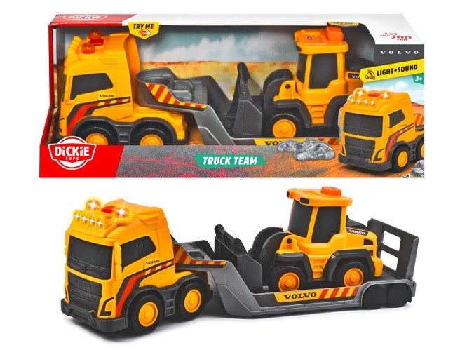 Dickie 203725009 - Volvo Truck Team, Try Me - New