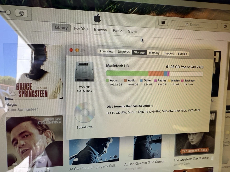 Apple iMac 20" (Early 2008) Intel Core 2 Duo 2.4 GHz 2GB 250GB HDD Desktop A1224 - Image 3 of 4