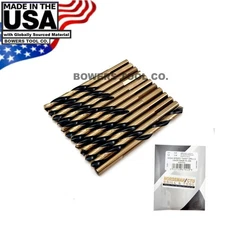 Norseman Viking 7/32" Mechanic Length HI-Molybdenum M7 Drill Bit 12-Pack 87020