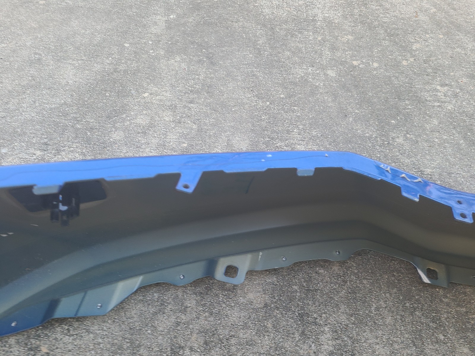 Lamborghini Huracan Rear Bumper Blue P/N 4T0807301AC