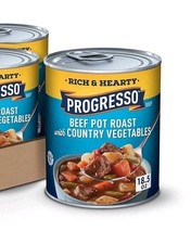 Rindfleisch Topf Braten mit Landgemüsesuppe, reichhaltig und herzhaft 18,5 Unzen. 9 Dosen 