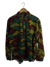 Supreme 23AW Flannel Shirt Long Sleeve Shirt M Cotton GRN Camouflage