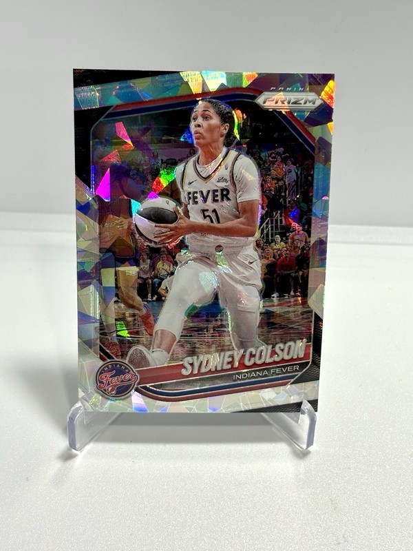 Sydney Colson 2025 Panini Prizm WNBA - Cracked Ice #1 Indiana Fever