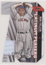 2021 Topps Update Topps Platinum Players Die-Cuts Bob Feller #PDC-64 HOF 2x3