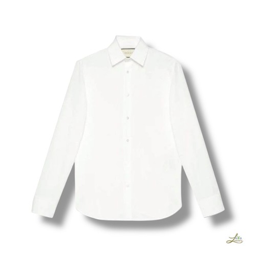Gucci Cotton Poplin Shirt Size 17+